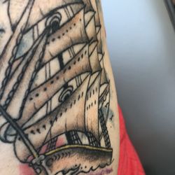 Easy Tiger Custom Tattoo - Here she is