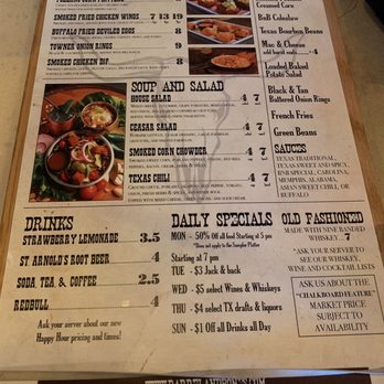 Barrel & Bones - Apps salads sides 2020 - Bars Near Me - The Colony, Texas