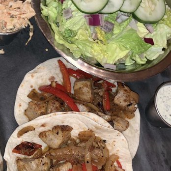 Central Mesa - Pork tacos with side salad - American Near Me - Tuscaloosa, Alabama