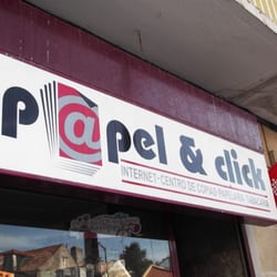 Papel & Click - Pormenor da Fachada