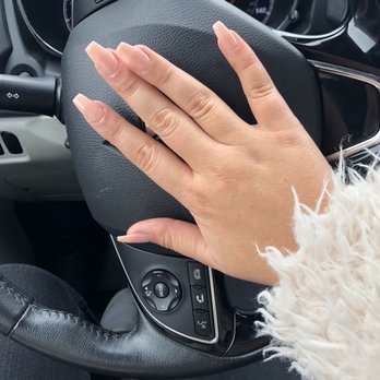 T Nails & Spa - Nude dip acrylic set - Nail Salons Near Me - Happy Valley, Oregon