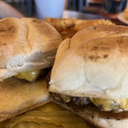 Lighthouse Bar & Grill - Kids 2 cheeseburger sliders w/ fries for $8 is a bargain!