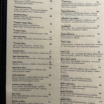 Oishii Bistro - Sushi menu - Sushi Bars Near Me - Mount Kisco, New York