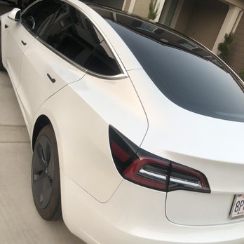 YS Window Tinting - Model 3 LR 20 percent all around - Car Window Tinting Near Me - Santa Clara, California YS Window Tinting - Model 3 LR 20 percent all around - Car Window Tinting Near Me - Santa Clara, California