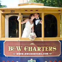 B & W Charters - 24 passenger trolley coach
