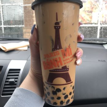 Paris Banh Mi Cafe - Vietnamese iced coffee with brown sugar boba - Bakeries Near Me - Broomfield, Colorado Paris Banh Mi Cafe - Vietnamese iced coffee with brown sugar boba - Bakeries Near Me - Broomfield, Colorado
