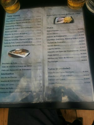 Menu photo 2 Sol y Sombra Setenil de las Bodegas, CA