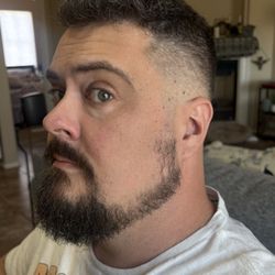 Hair & Beauty By Liz Ault - Men's bald fade with beard trim