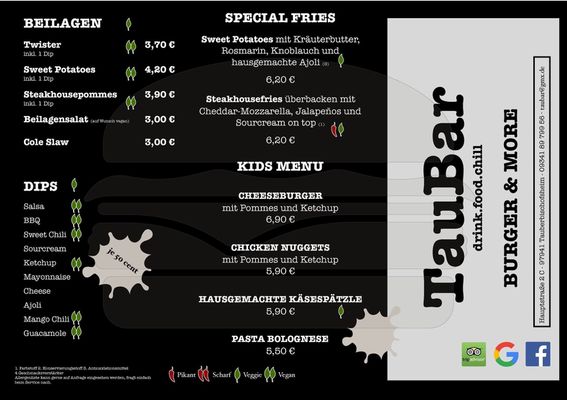 Menu photo 1 TauBar Tauberbischofsheim, BW