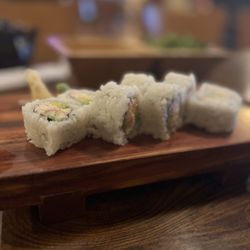 Sushi Heeya - California roll- with crab meat. Beautifully done