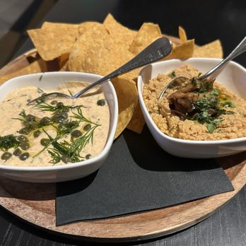 Alder & Ash - Smoked King Salmon Dip, Cauliflower Dip - Cocktail Bars Near Me - Seattle, Washington