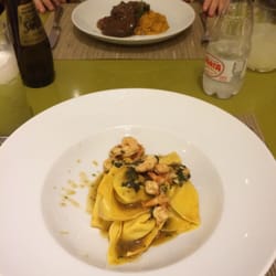 Quadrifoglio Caffè - Menu restaurant week - Tortellini de palmito com camarão