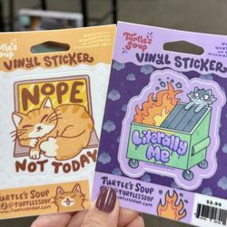 Books-A-Million - Today's sticker purchase because this is how I've been feeling lately.