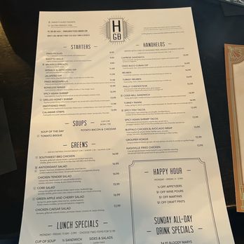 Harvey's Grill and Bar - Menu - New American Near Me - Saginaw, Michigan