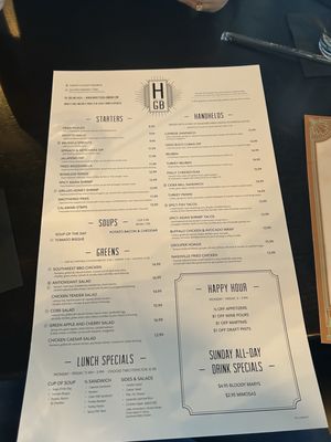 Menu photo 1 Harvey's Grill and Bar Saginaw, MI