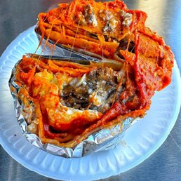 Red Chilaquiles Burrito Red Chilaquiles Burrito