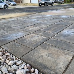 Just Me Mowing - Beautiful pavement install by Ryan and Dan
