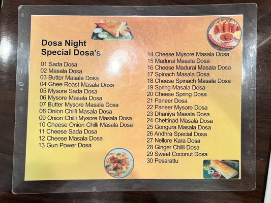 Menu photo 4 Dosa Grill North Brunswick, NJ