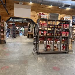 Open barn style shop Open barn style shop