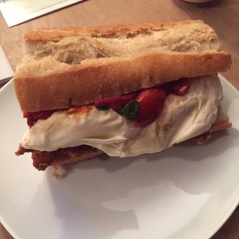 Giovannis Deli - chicken cutlet, mozzarella, pepper and balsamic - Delis Near Me - Secaucus, New Jersey Giovannis Deli - chicken cutlet, mozzarella, pepper and balsamic - Delis Near Me - Secaucus, New Jersey
