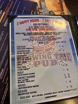 Menu photo 4 Flowing Tide Pub 4 Sparks, NV