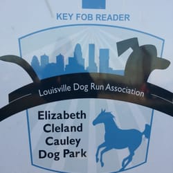Elizabeth Cleland Cauley Dog Park - Sign