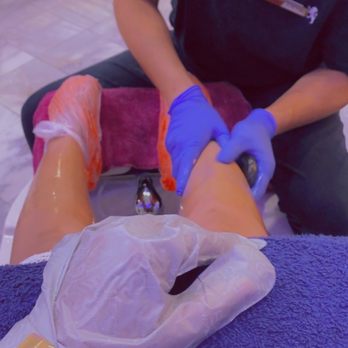Malibu Nails Spa Marcel Center - Jelly Pedi! Loved it !! - Nail Salons Near Me - Conroe, Texas