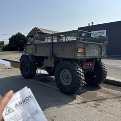 Arrow Scrap - Dropping off recycle in the unimog