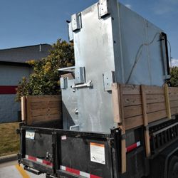 LF Hauling/Junk Removal, Snow Removal, & Rental - Loading & removing Refrigerators from small business
