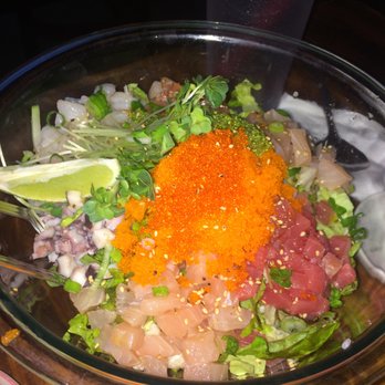 Nozomi - 3/4th Chirashi Salad. SO GOOD! - Sushi Bars Near Me - La Jolla, California Nozomi - 3/4th Chirashi Salad. SO GOOD! - Sushi Bars Near Me - La Jolla, California