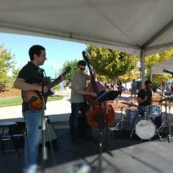 Loomis Eggplant Festival - Live Jazz at the festival :-)