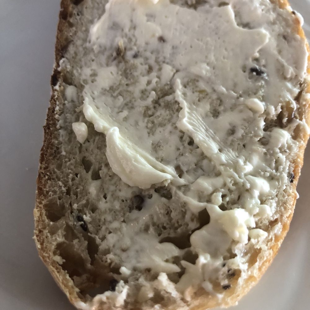 LB's Place - a piece of bread with cream on it - Burgers Near Me - Flintstone, Maryland