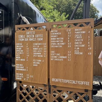 Caffeto - Menu - Coffee & Tea Near Me - Charlotte, North Carolina