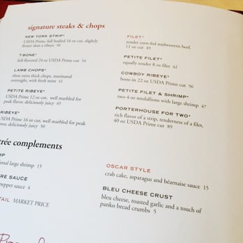 Ruth's Chris Steak House - Sneak peek :) - Steakhouses Near Me - Pasadena, California