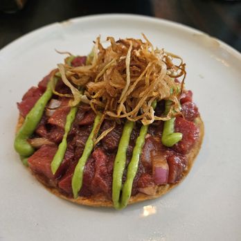 Lion Fish - Tuna Especial tostada - Bars Near Me - Tijuana, BCN Lion Fish - Tuna Especial tostada - Bars Near Me - Tijuana, BCN