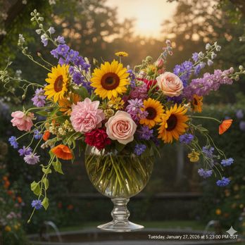 Kleckers Kreations - Garden looking arrangement - Florists Near Me - Owatonna, Minnesota Kleckers Kreations - Garden looking arrangement - Florists Near Me - Owatonna, Minnesota