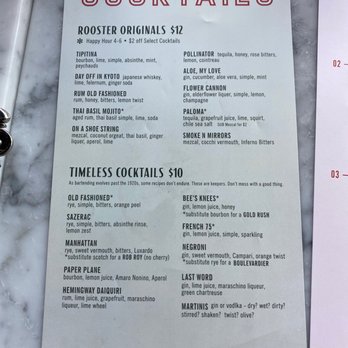 Red Rooster - Cocktails - New American Near Me - Oklahoma City, Oklahoma Red Rooster - Cocktails - New American Near Me - Oklahoma City, Oklahoma