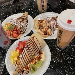 Boba and crepes Boba and crepes