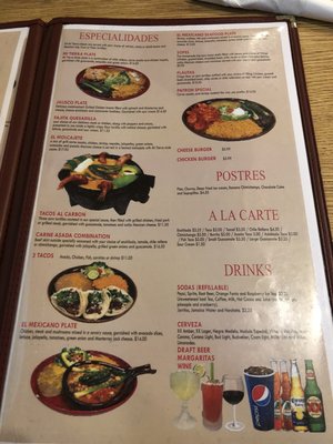 Menu photo 5 Mi Tierra Twin Falls, ID Menu photo 5 Mi Tierra Twin Falls, ID