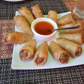 Thai One On - Crispy spring rolls - Thai Near Me - Vista, California Thai One On - Crispy spring rolls - Thai Near Me - Vista, California