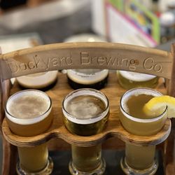 The Frog and Onion Pub - Flight of beer