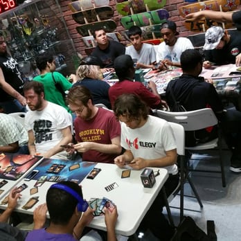 Bulletproof Comics - Magic and Yu gi oh! players enjoy the new temperature controlled play room! - Comic Books Near Me - Brooklyn, New York Bulletproof Comics - Magic and Yu gi oh! players enjoy the new temperature controlled play room! - Comic Books Near Me - Brooklyn, New York
