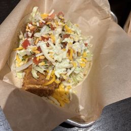 See how sad my tacos waiting a waiting on its beer to be poured.