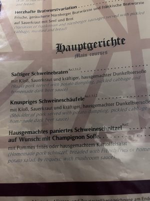 Menu photo 2 Burg-Schänke Nuremberg, BY