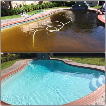Bleu Lake Pools - Before & After - Pool Cleaners Near Me Bleu Lake Pools - Before & After - Pool Cleaners Near Me