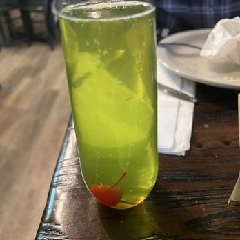 Cypress Restaurant and Bar - Grinch mimosa - American Near Me - Slidell, Louisiana Cypress Restaurant and Bar - Grinch mimosa - American Near Me - Slidell, Louisiana