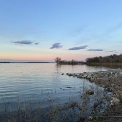 Granger Lake - Shoreline beat the boat launch