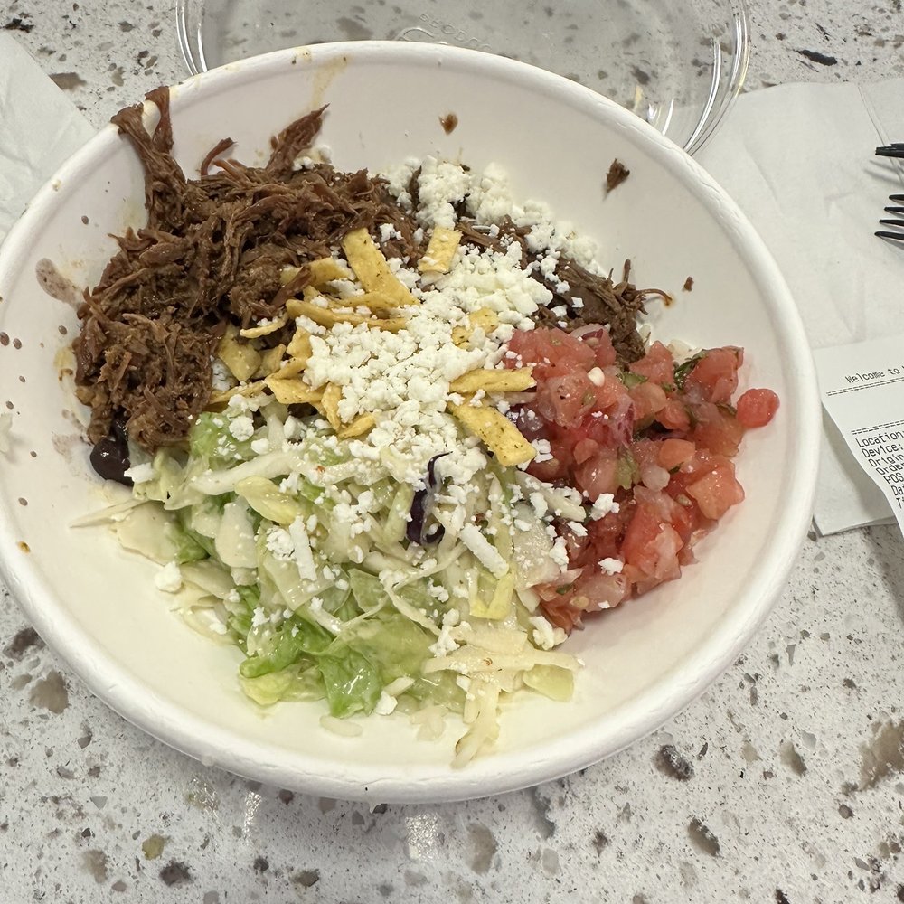$20 barbacoa chipotle bowl