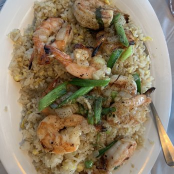 Bluewave Seafood - The blue wave special fried rice with shrimp - Seafood Near Me - Houston, Texas