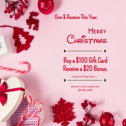 Lovely Nails - DID YOU REMEMBER EVERYONE??? We still have our gift card deal to grab today Dec 24th.